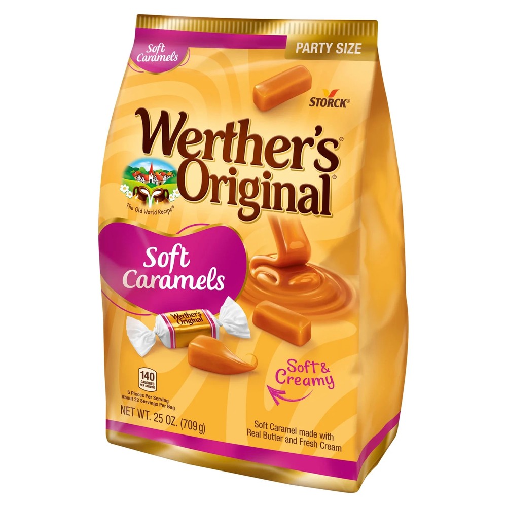 Werther's Original Hard Caramel Candy, 25 oz (2 Pack)