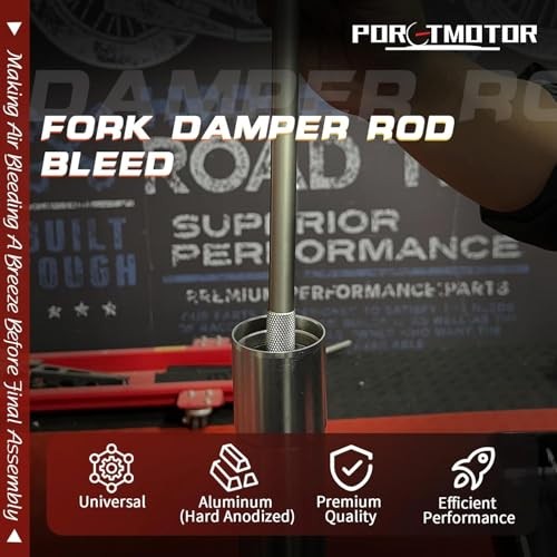 Motorcycle Fork Service Tool Kit, 3PCS Upgrade Fork Oil Level Tool, Spring