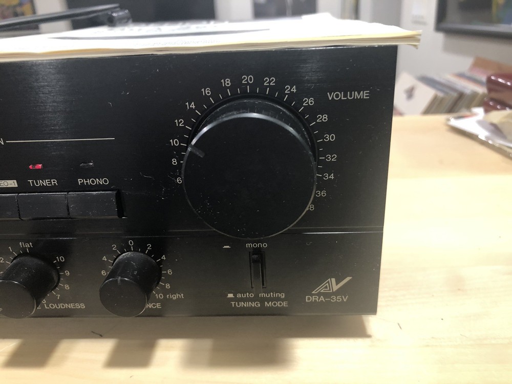 Denon Precision Audio Component / AV Receiver DRA-35V TESTED Fully Operational