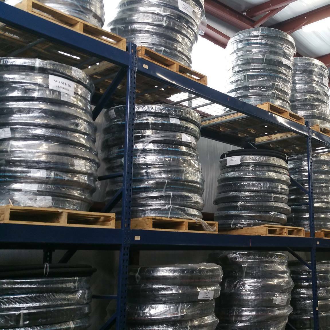 ** NEW 50ft R2-08 1/2" SAE 100 R2 AT 2 WIRE HYDRAULIC HOSE FREE SHIPPING**