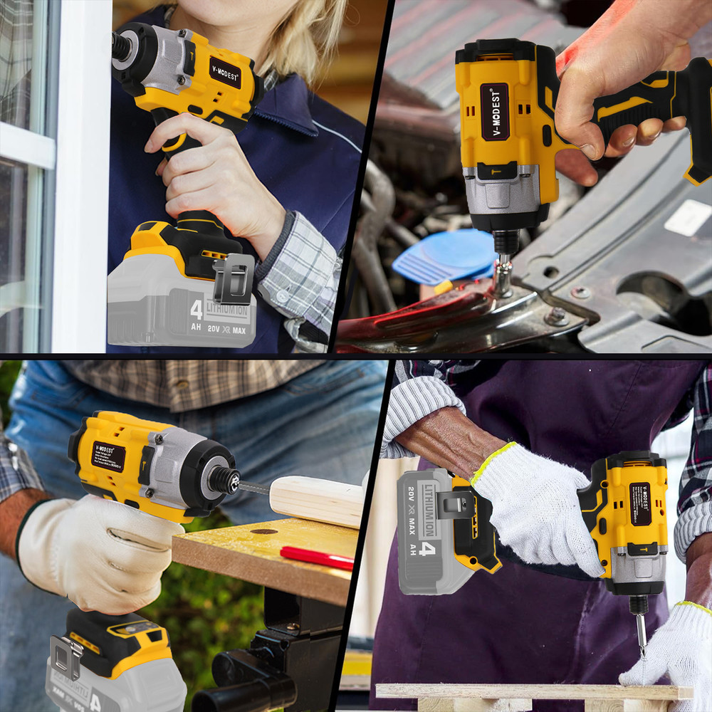 Compatible Dewalt 20Volt Max Brushless Cordless 1/4" Hex Impact Driver Compact