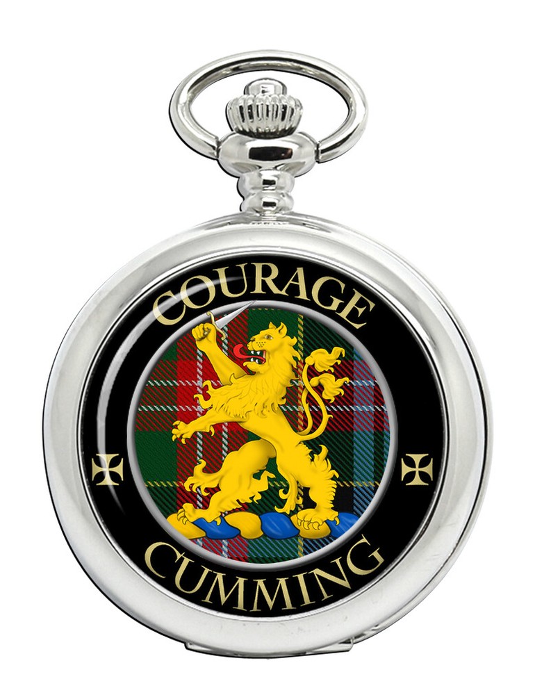 Cumming Scottish Clan Pocket Watch