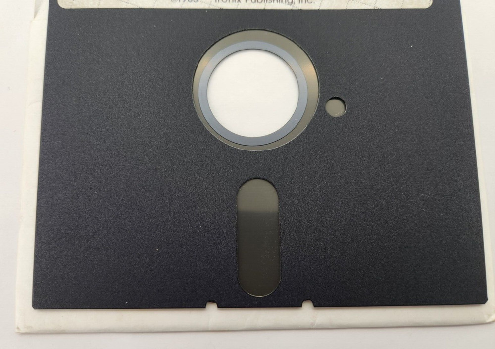 1983 Motor Cross Tronix Commodore 64 5.25 Floppy disk only untested