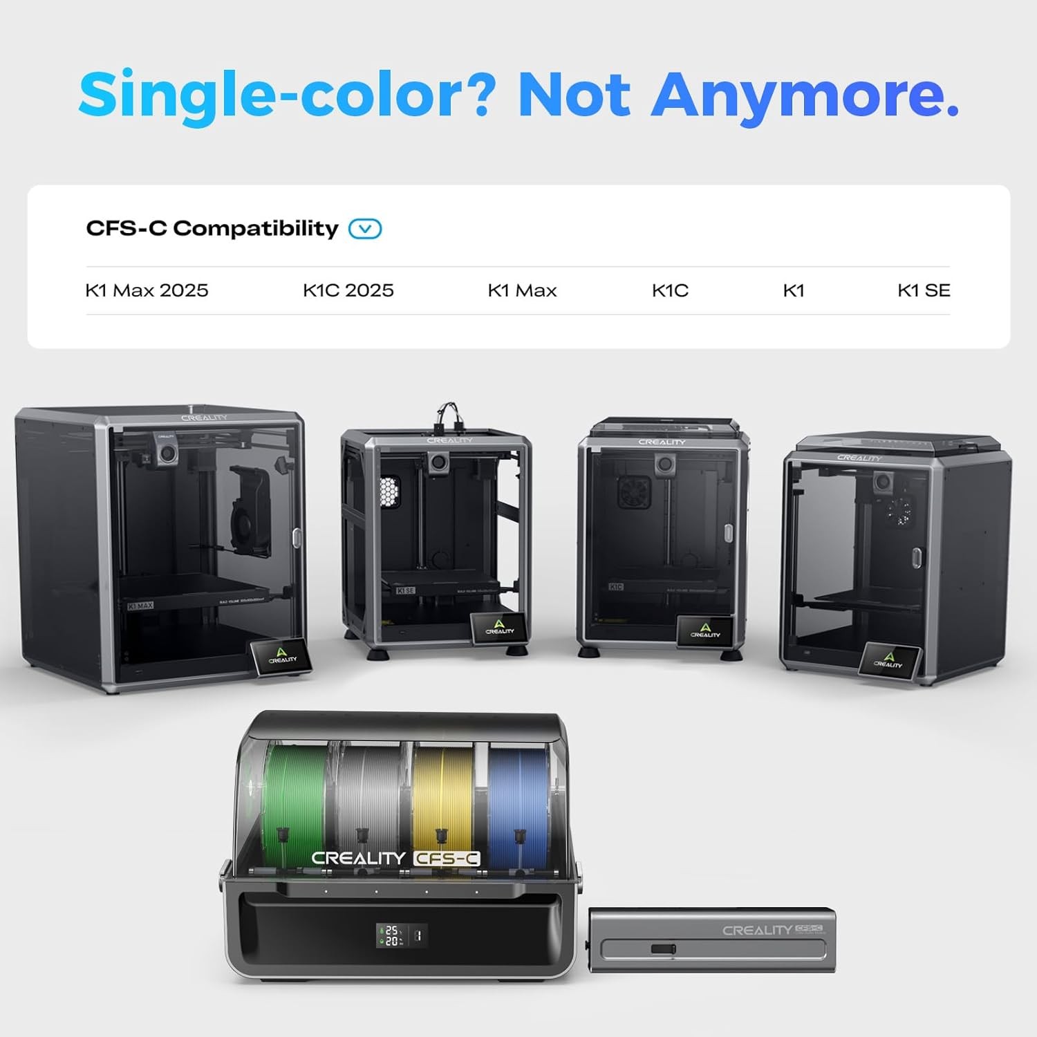 [OPEN BOX]Creality CFS-C Multicolor Printing Filament System For K1C/K1 Max
