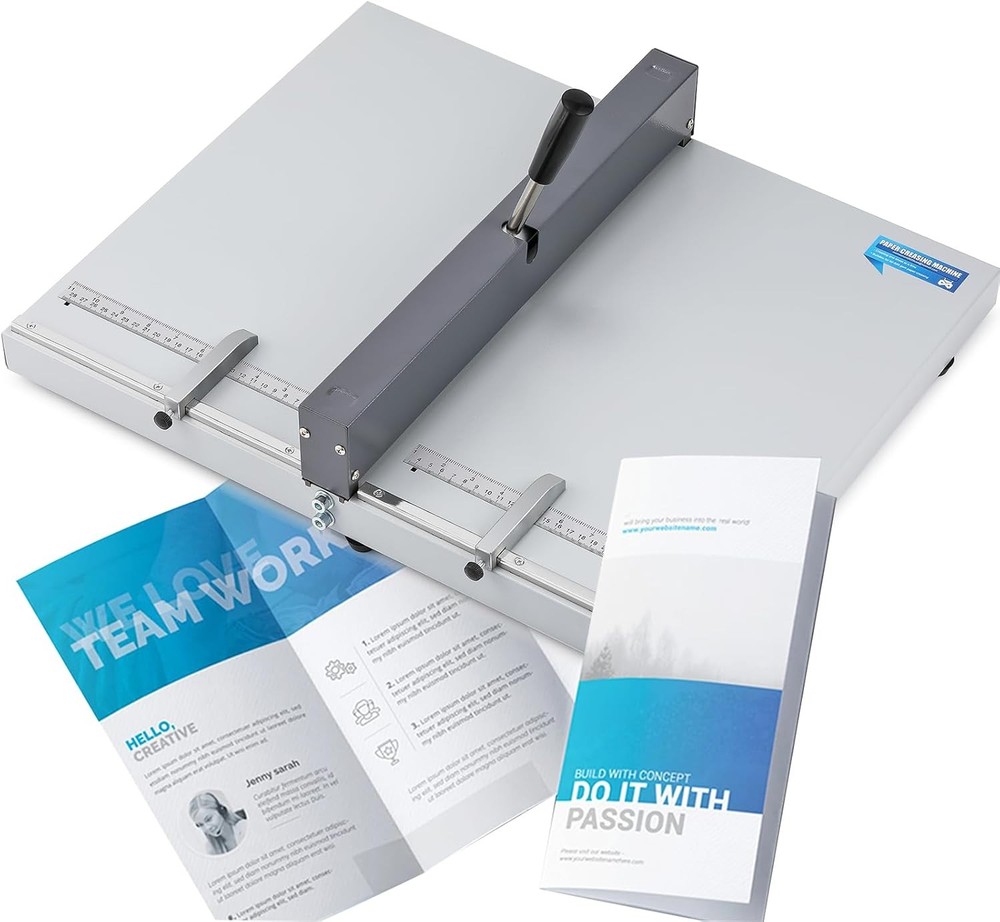 Paper Creasing Machine Manual 60-500g with Ruler