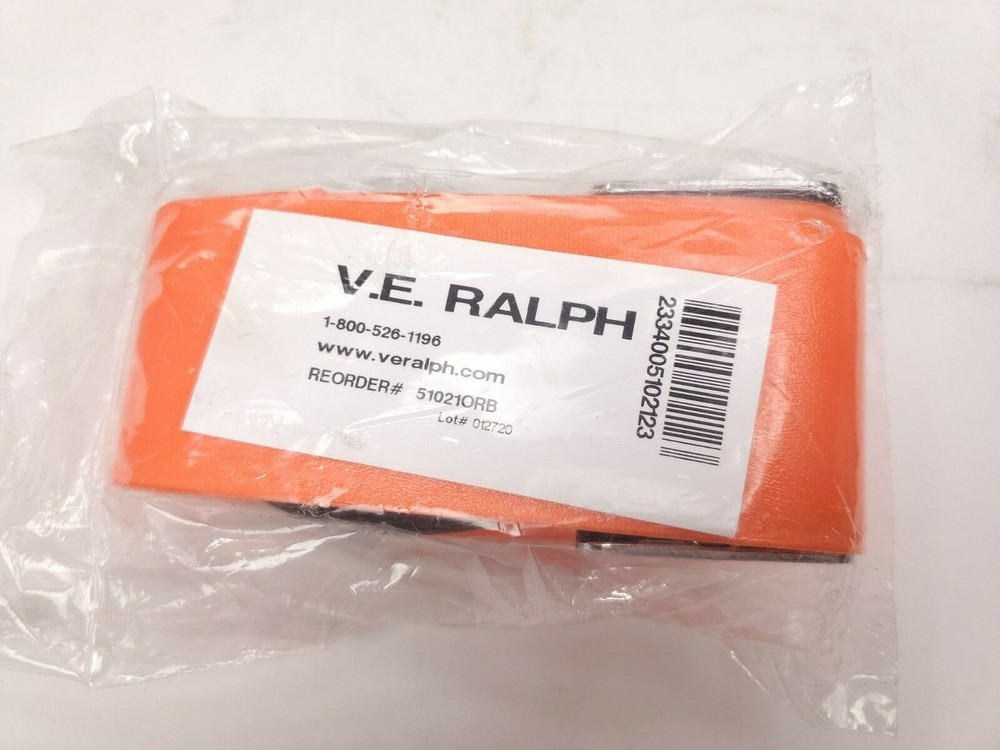 V.E. RALPH BIOTHANE AUTO BUCKLE RESTRAINT STRAP 51021ORB