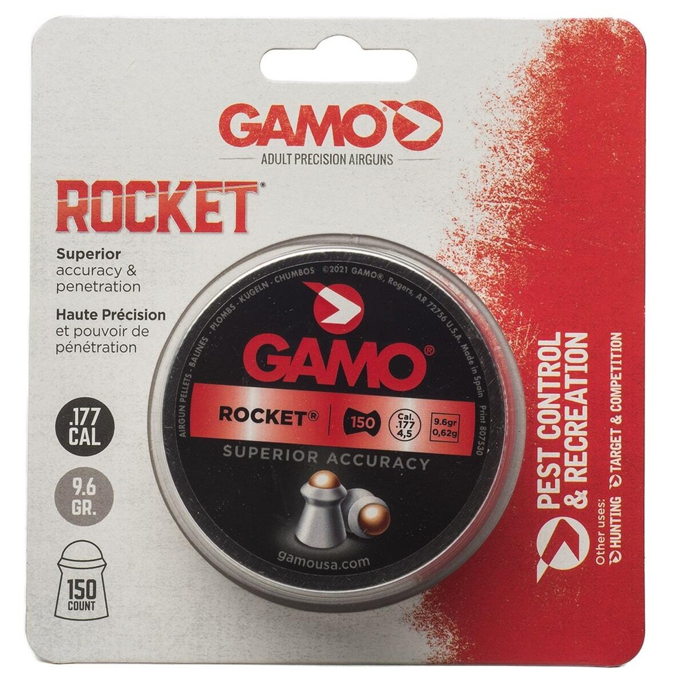 Gamo Rocket Pellets .177 Steel Tip 150 pellets