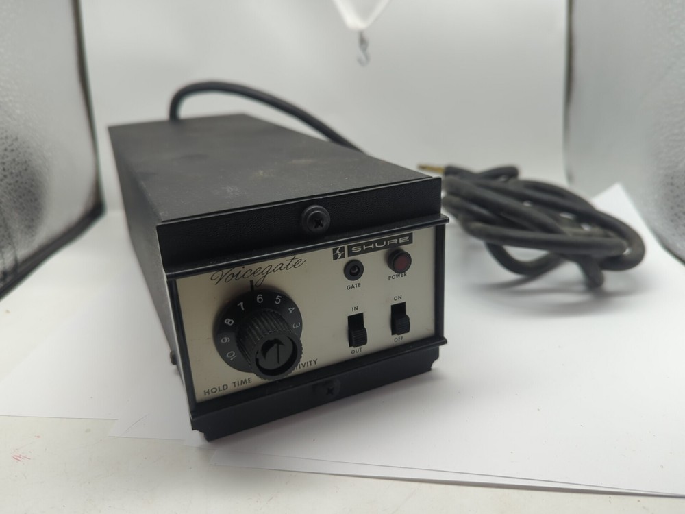 Shure M625, Voicegate, Vintage Unit - UNTESTED READ LOOK