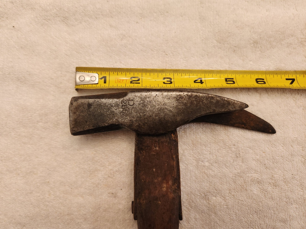 Antique vintage CLAW HAMMER strap handle different unusual DSI 265