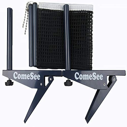 Ping Pong Net Set Table Tennis Table Post Professional Spring Activated Clamp