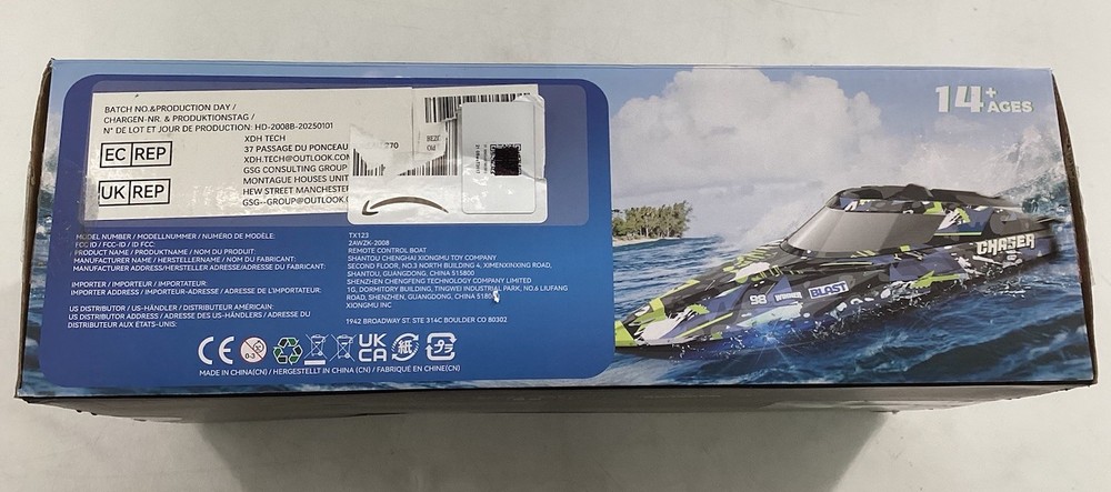 BEZGAR TX123 Remote Control Boat