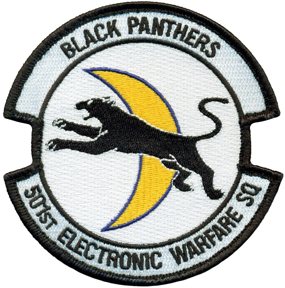 USAF 501st ELECTRONIC WARFARE SQUADRON PATCH - NEW