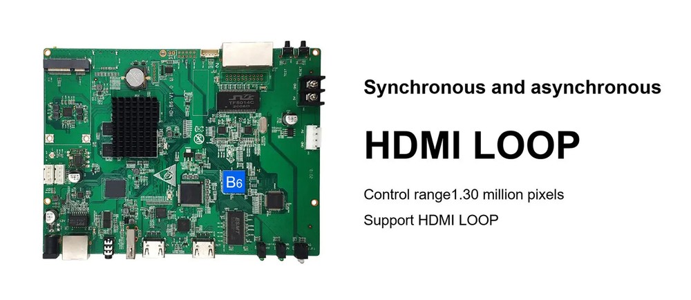 Huidu HD-B6 RGB Synchronous Asynchronous Controller Card Advertising Machine