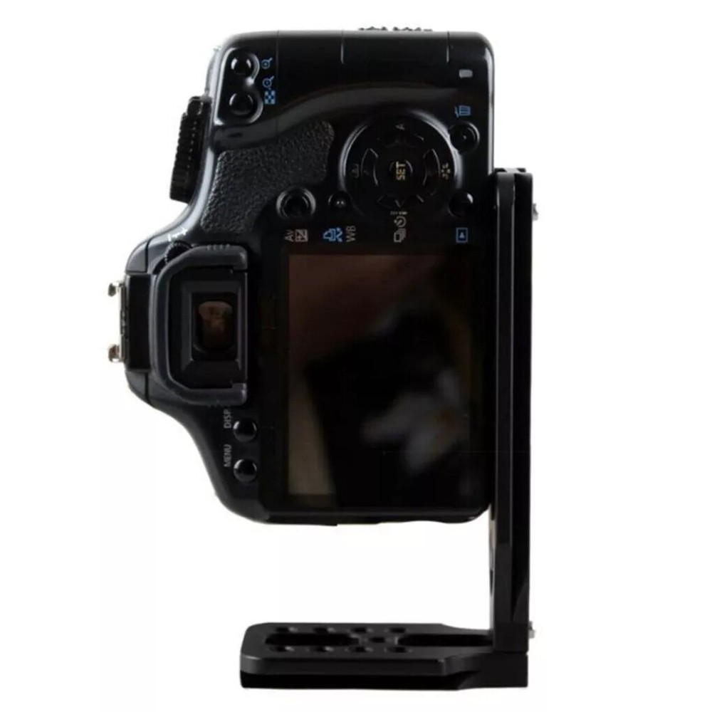 2pcs L-Bracket Quick Release Plate For Camera DSLR Camcorder Nonslip Bracket