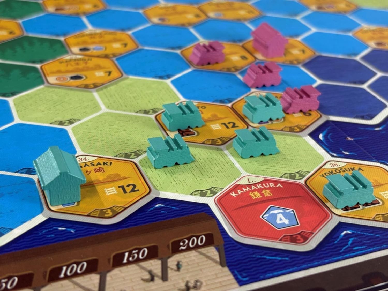 Arclight Railway Boom Board Game 2-4P 60-120 Min 14+ English Rules Japanese New