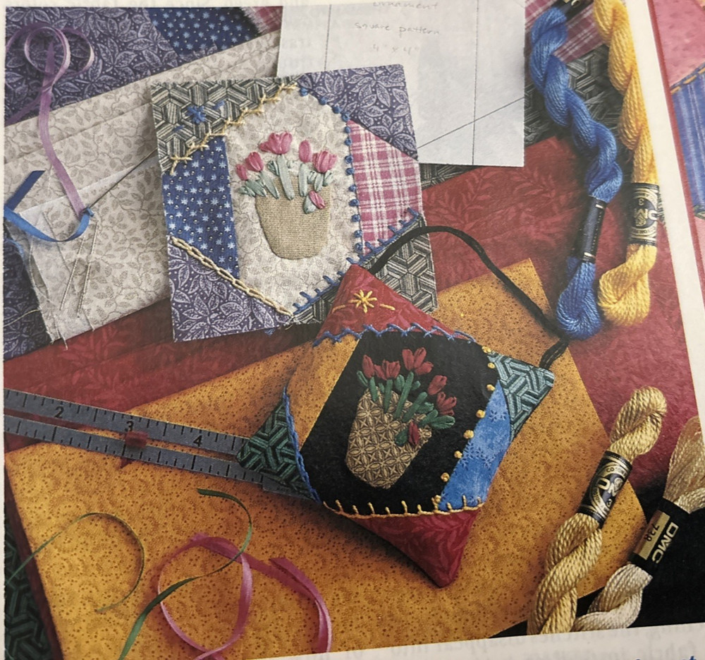 Vtg Rare McCall's Needlework August 1995 Pattern bk