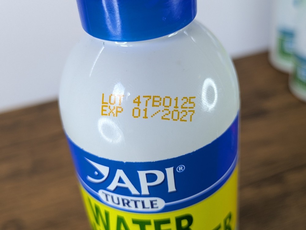 5pc API Turtle Aquarium Water Conditioner 8oz, Exp 1/2027