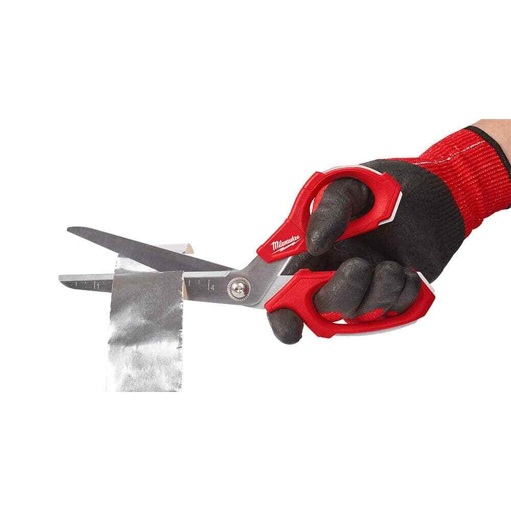 Milwaukee 48-22-4047 Job site Offset Scissors New Precision Sharp Blade Cutting