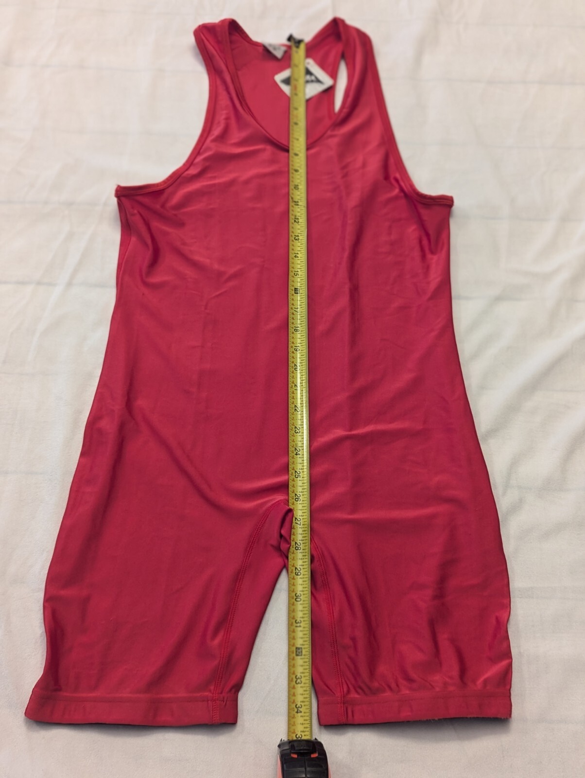 Lycra Singlet-Lifting/MMA Size Large Color: Red NWT