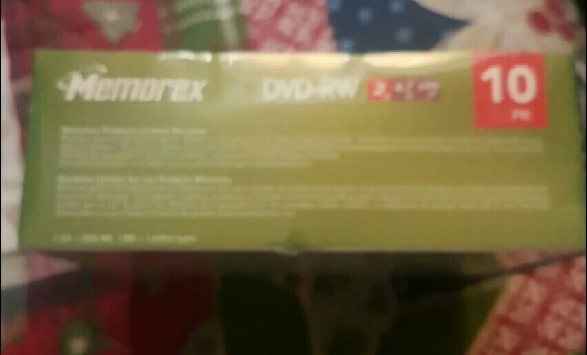 Memorex Dvd-rw Rewritable 10 Pack For Computer Or Home Video Recorders 4.7 Gb...