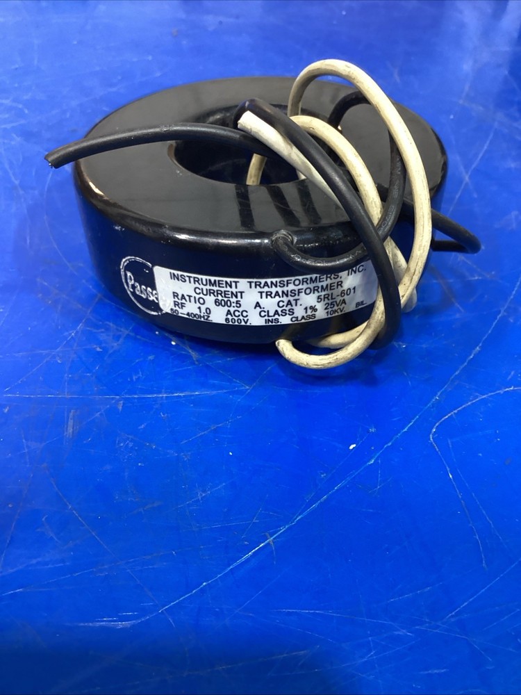 INSTRUMENT TRANSFORMERS 5RL-601 CURRENT TRANSFORMER NSMP