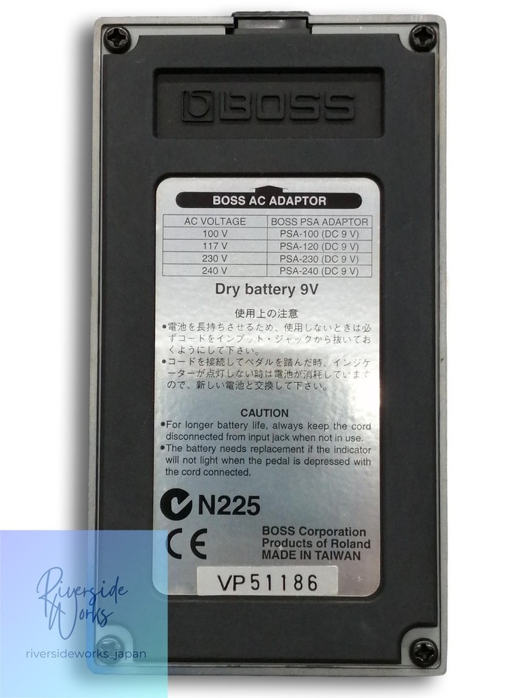 BOSS CS-3 Compression Sustainer Effects Pedal Used JP