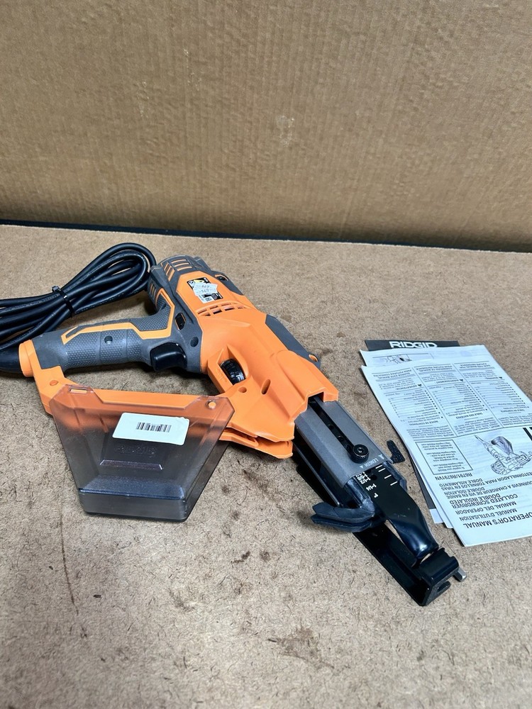 RIDGID R6791 3" Drywall & Deck Collated Corded Screwdriver E109