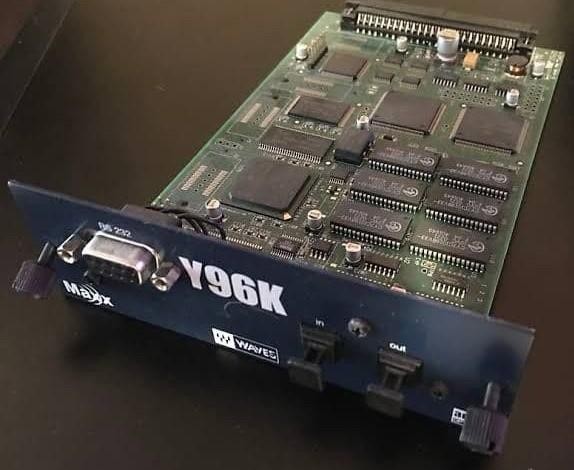 WAVES Y96K Plug-in DSP Card Effects Working