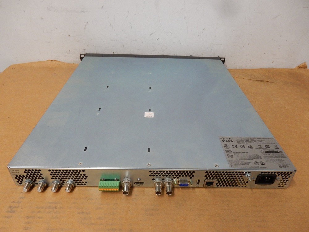 CISCO D9800-SS-BASIC Single Stream Receiver ASI/MPEGoIP/HEVC/SDI - Unit Only