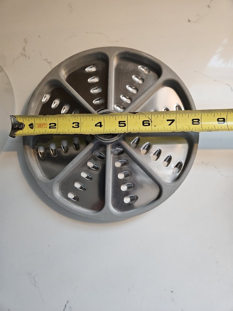 Food Processor Replacement Blade & Disc Support Plate H7 Preowned