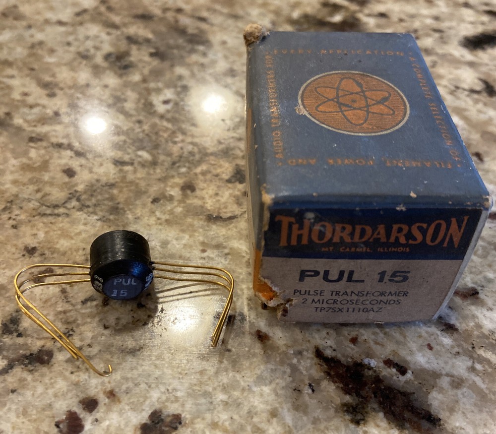 Thordarson PUL15 Pulse Transformer 2 microseconds TP7SX1110AZ