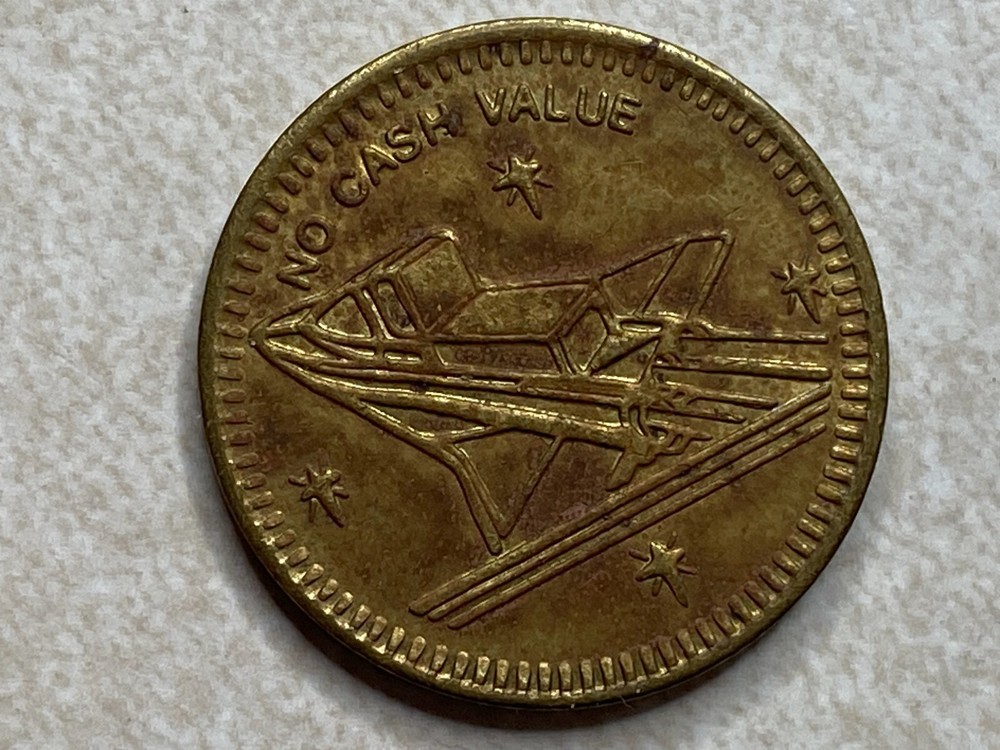 Galaxy Game Token Arcade Amusement Token T7527