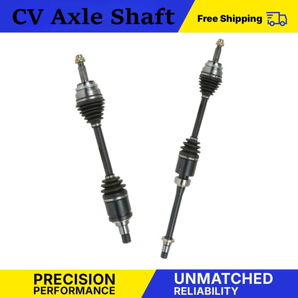 Front CV Axle Shaft Pair 2 for Toyota Highlander Solara 2002-2009 Camry 2.4L
