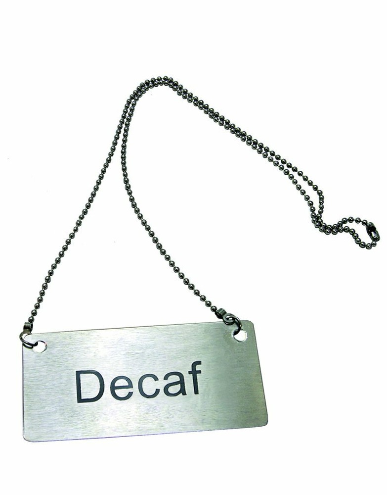 Chain Sign - Decaf  2pk