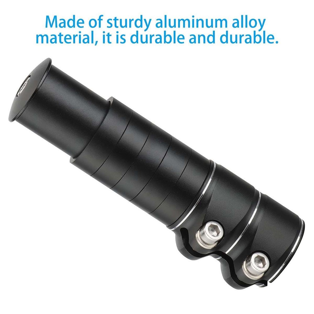 Mountain Bike Handlebar Front Fork Stem Riser Extender Extension Head Up Adaptor