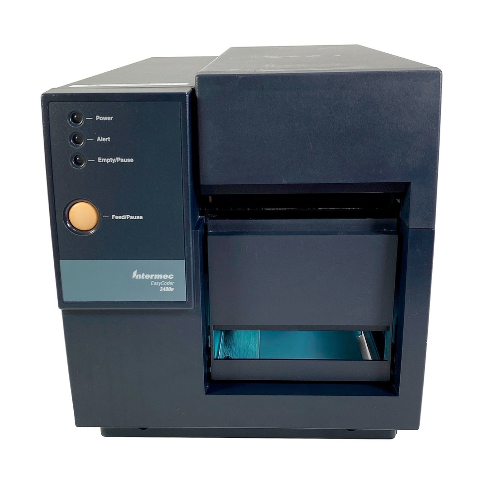 Intermec 3400e Industrial Thermal Transfer Barcode Label Printer Ethernet Serial