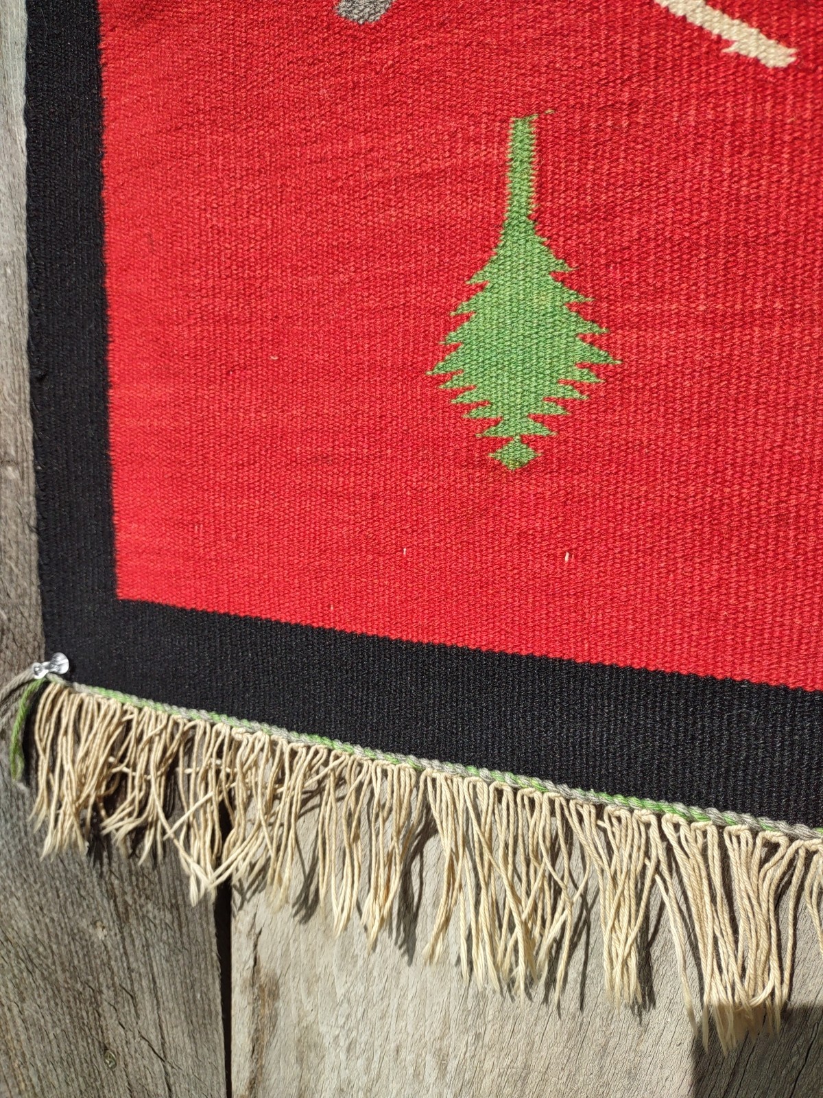 Navajo Rug Native American Indian Antique Germantown Throw Wall Hanging 1910