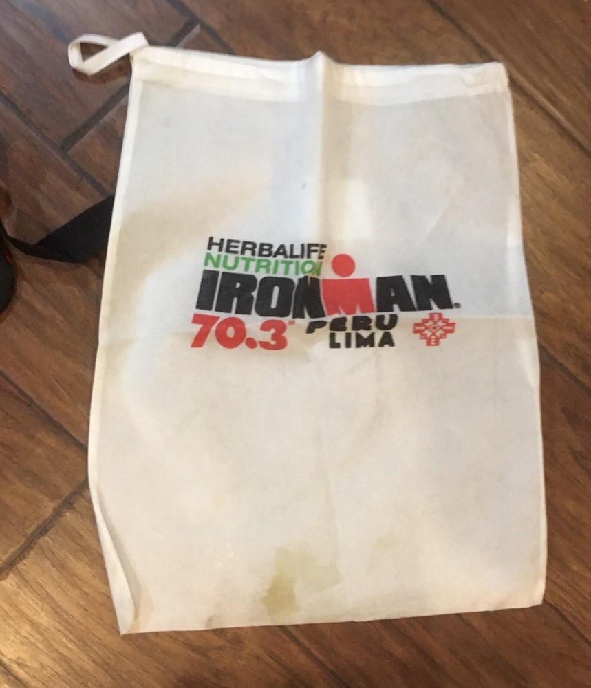 Ironman 70.3 Lima Peru backack and transition sack