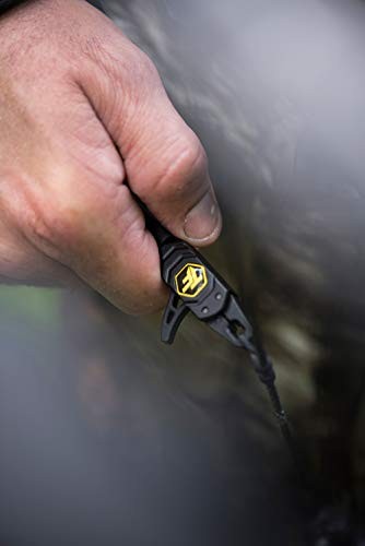 TruFire Patriot Archery Compound Bow Release - Adjustable Wrist Strap Black