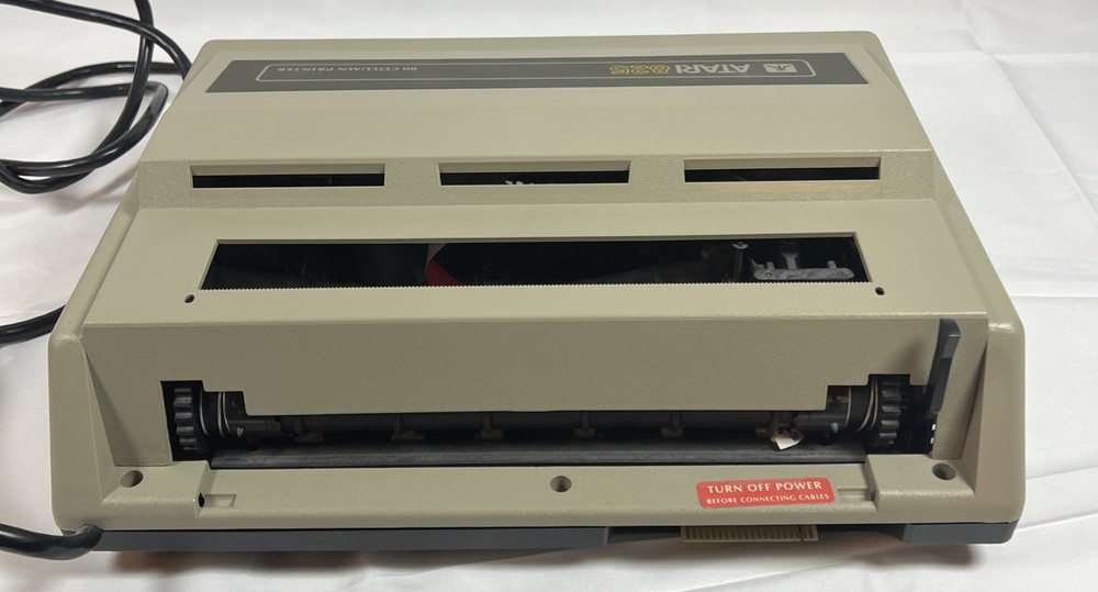 Vintage Atari 825 80 Column Printer UNTESTED - AS-IS