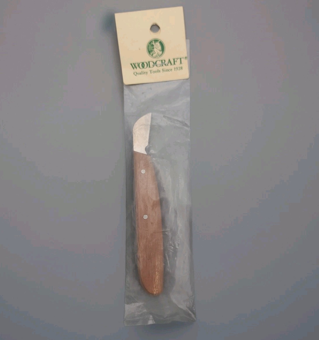 Vintage Woodcraft Klotzli Wood Chip Carving Knife #1 Swiss Made WB New NIP Rare