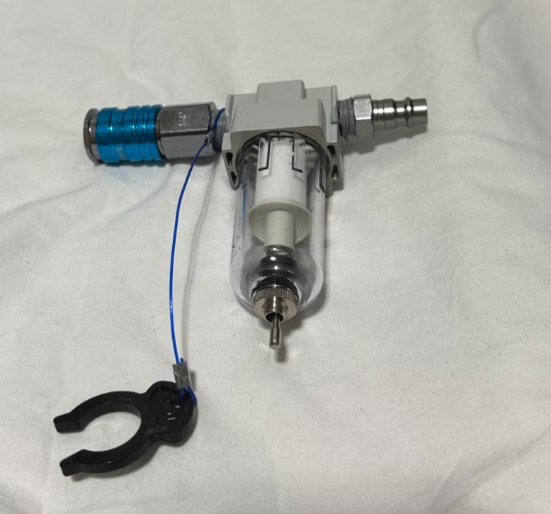 HOOKAH DIVING"GUPPY" 1-gallon compact Dive Compressor 12 volt 2.0 CFMs w/filter.
