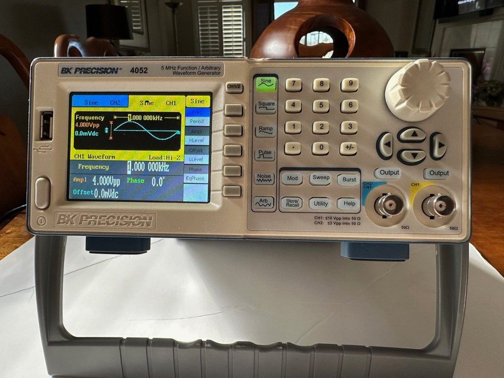 BK PRECISION 4052 5MHz FUNCTION / ARBITRARY WAVEFORM GENERATOR T8-E8