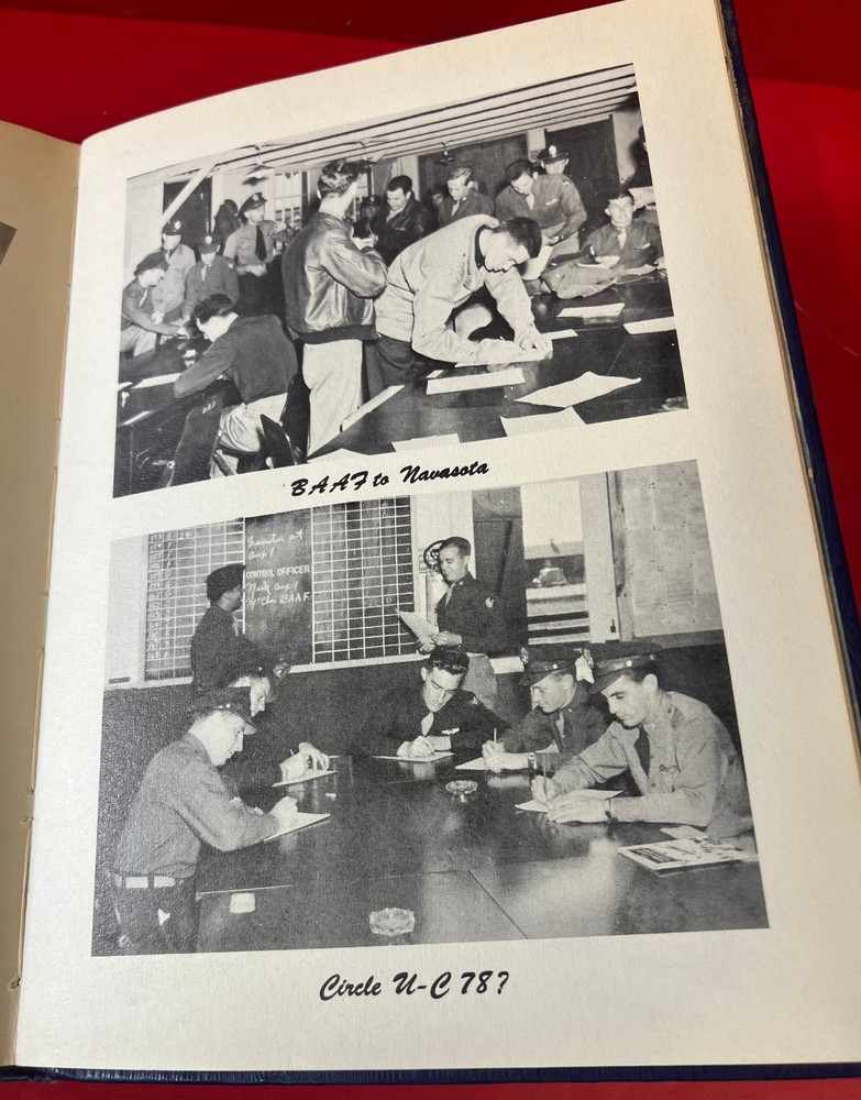 BLACKLAND ARMY AIR FIELD CLASS BOOK 44 C-ADVANCED MULTI-ENGINE