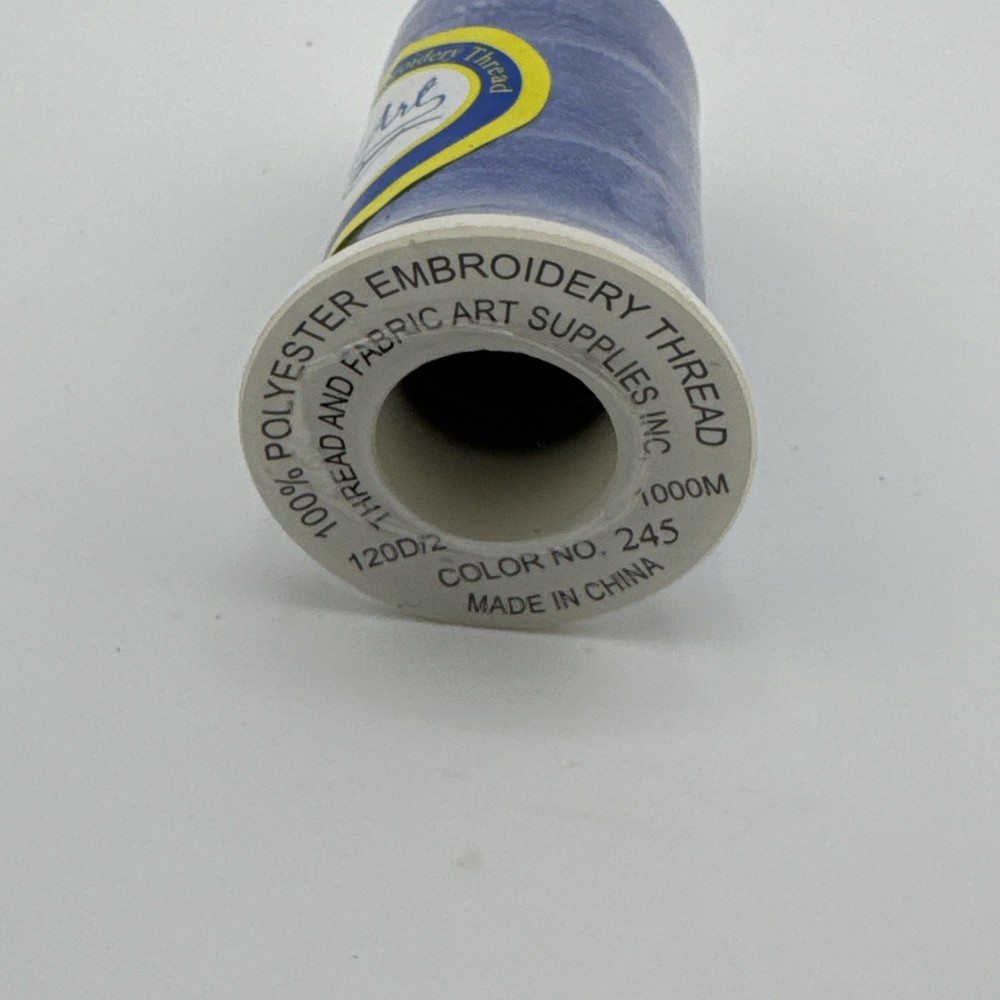 Thread Art Rayon Embroidery Thread 1000M 5 Rolls Assorted