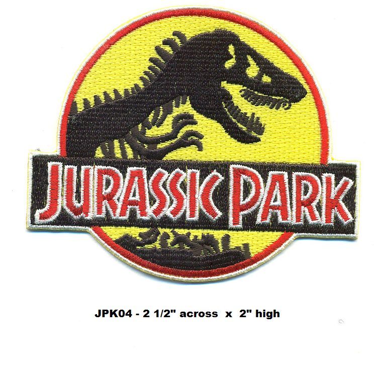 MINI JURASSIC PARK PATCH - JPK04