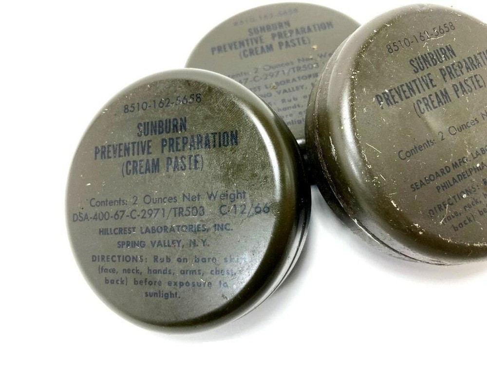 Vietnam Issue Sunburn Preventative Type 2, 1 can