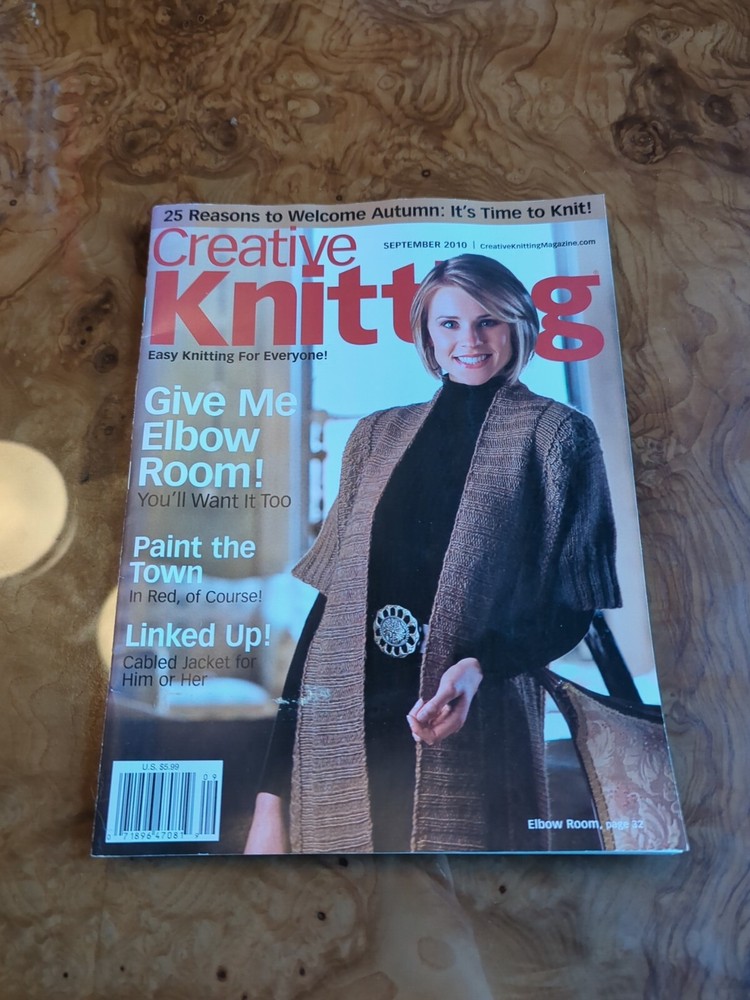 CQ4 CREATIVE KNITTING MAGAZINE, SEPTEMBER 2010