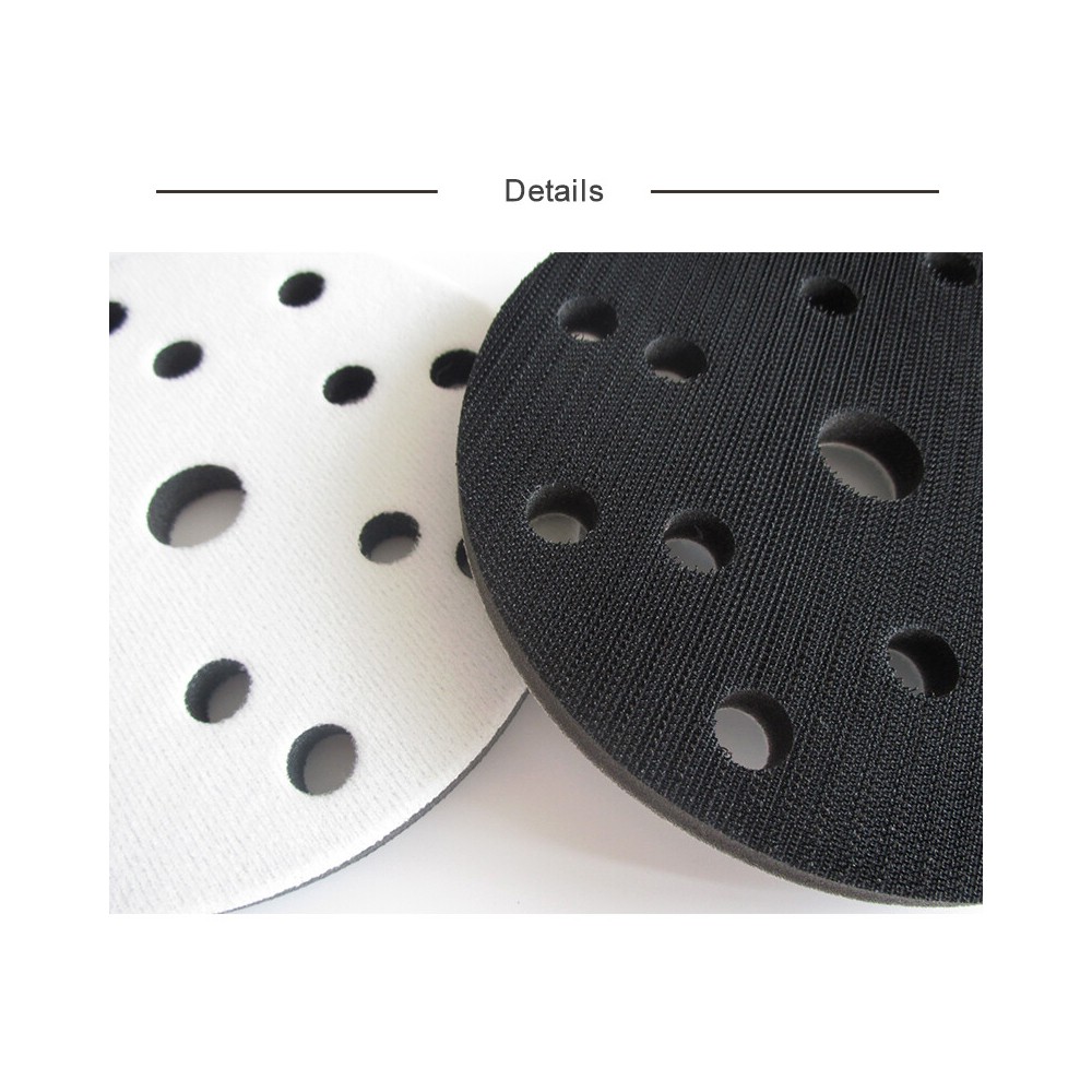 6 inch Hook Loop Soft Foam Interface Sanding Disc Sander Buffer Backing Pad 5PCS