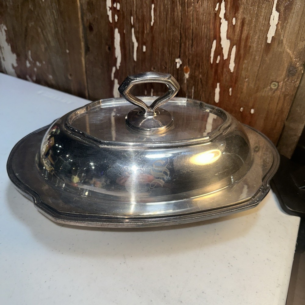 Reed And Barton Covered Serving Dish